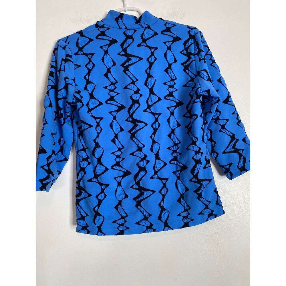 Andria Lieu Collection Stretchy Textured Blazer S… - image 2